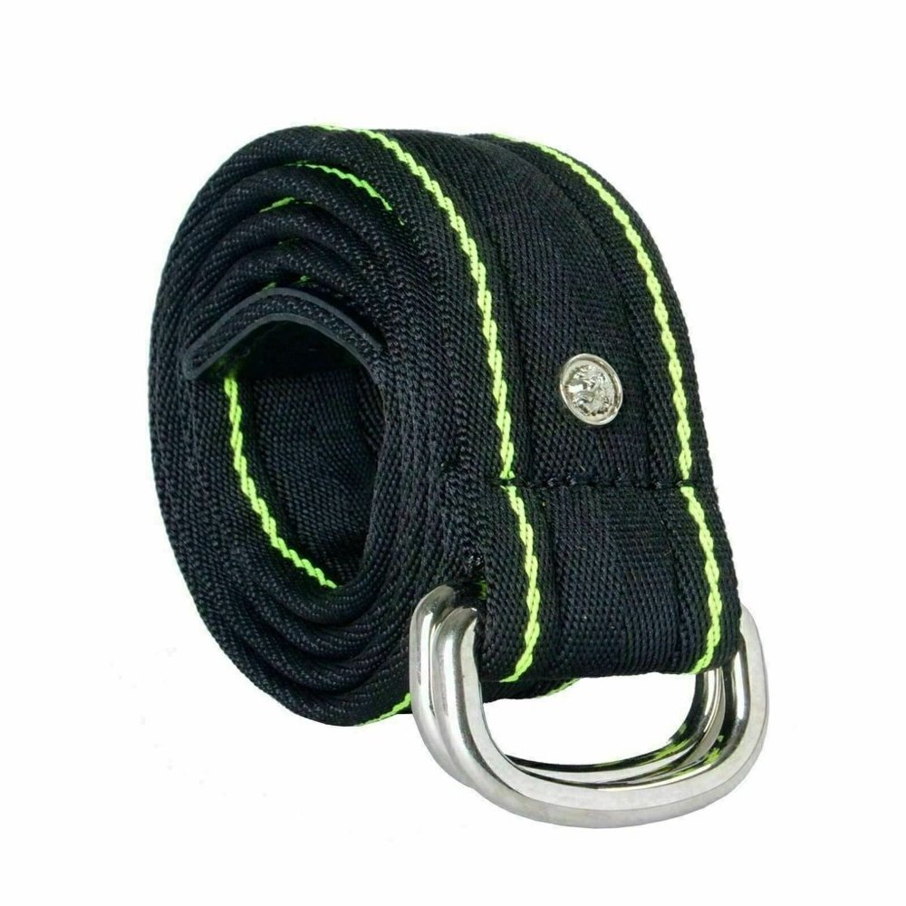 Versace Versus Leather Trim Women's Belt